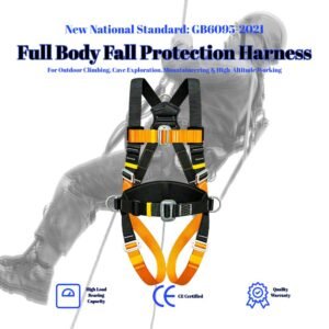 CE Certified Full Body 5-Point Safety Harness